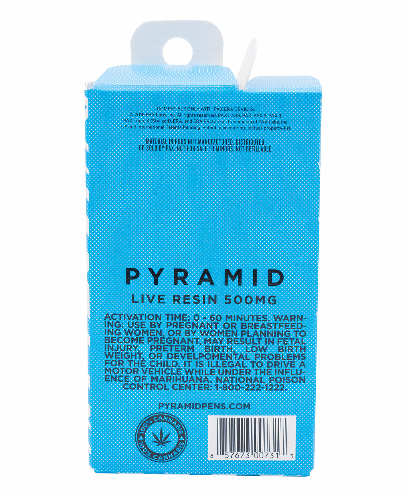 Pyramid Live Resin 500 mg Pax Era Pod