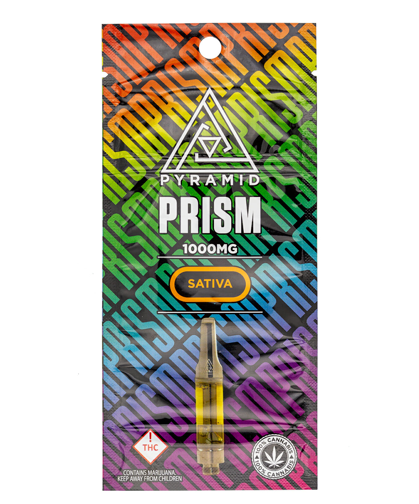 Sativa 1000mg Prism cannabis oil cartridge