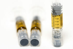THC distillate oil reload syringes