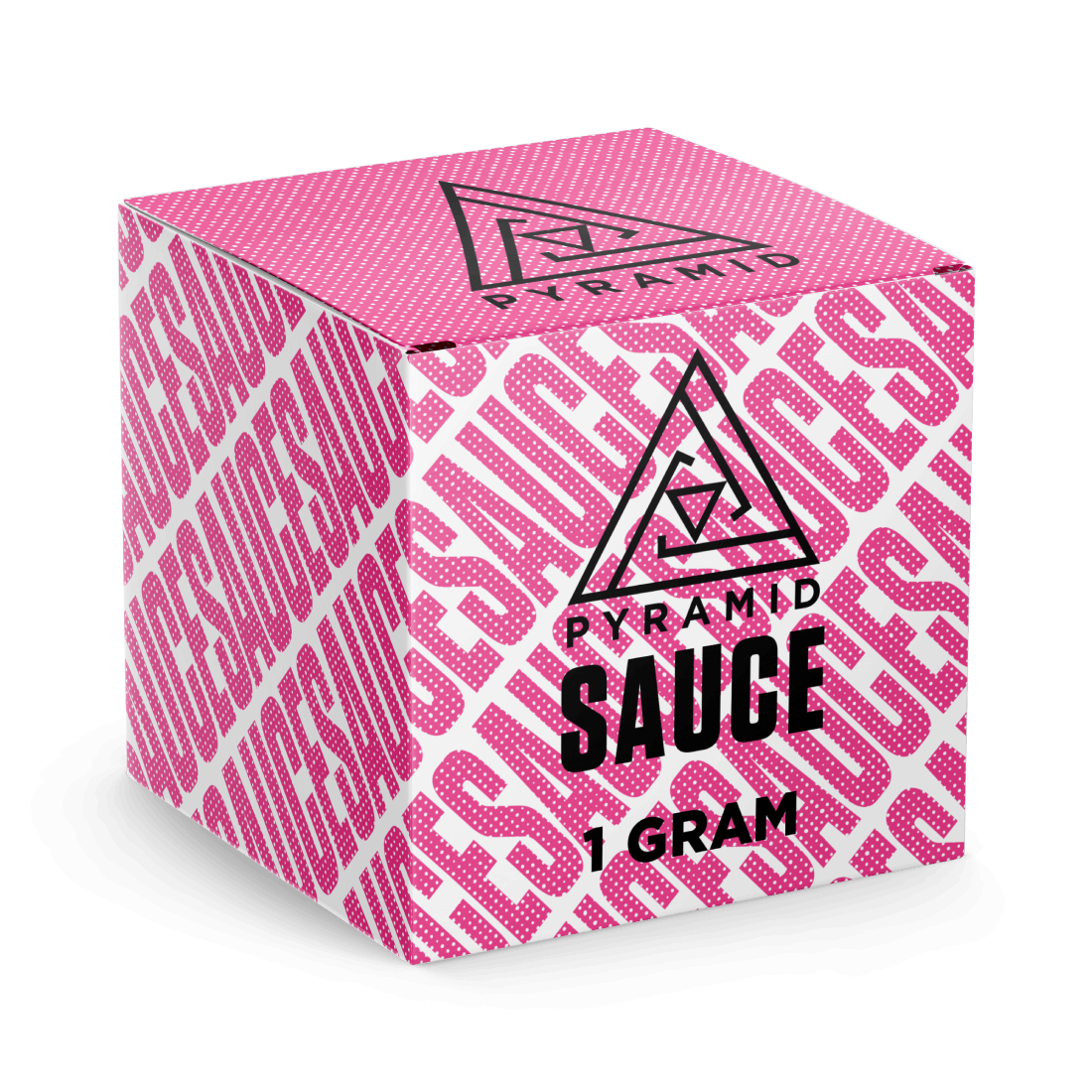 Pyramid_Sauce_1Gram_Concentrate_Side Pyramid Sauce Cannabis Extract 1 gram